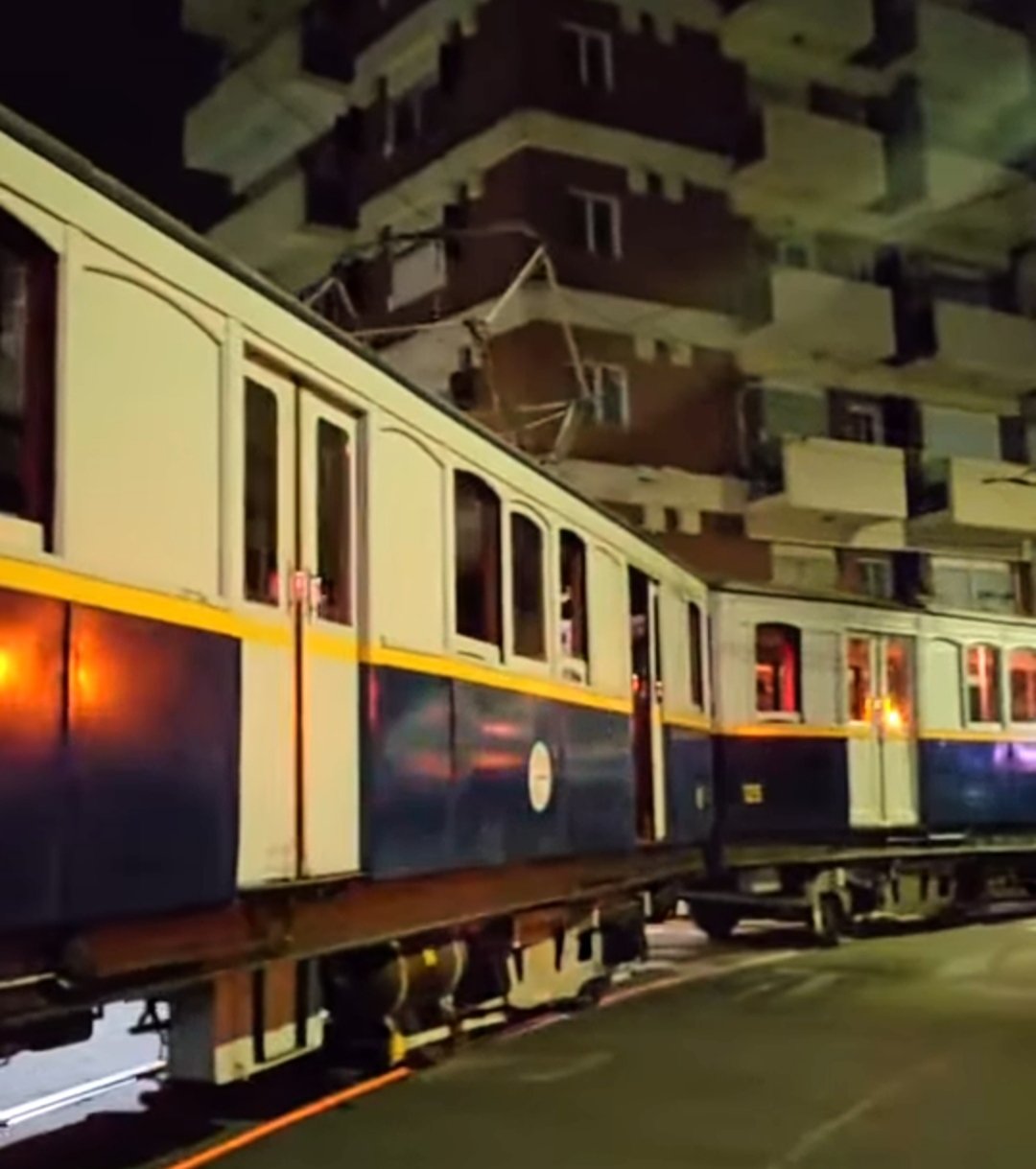 Los vecinos de Caballito disfrutaron del  ex subte de la linea A