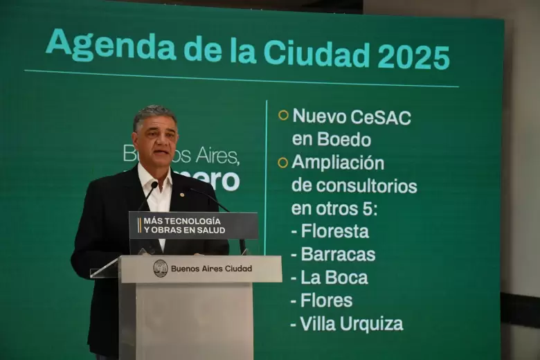Jorge Macri anunció obras y equipamiento en salud por más de $76.000 millones