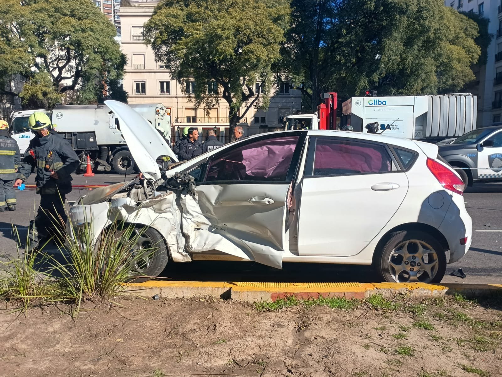 CHOQUE EN AVENIDA DEL LIBERTADOR